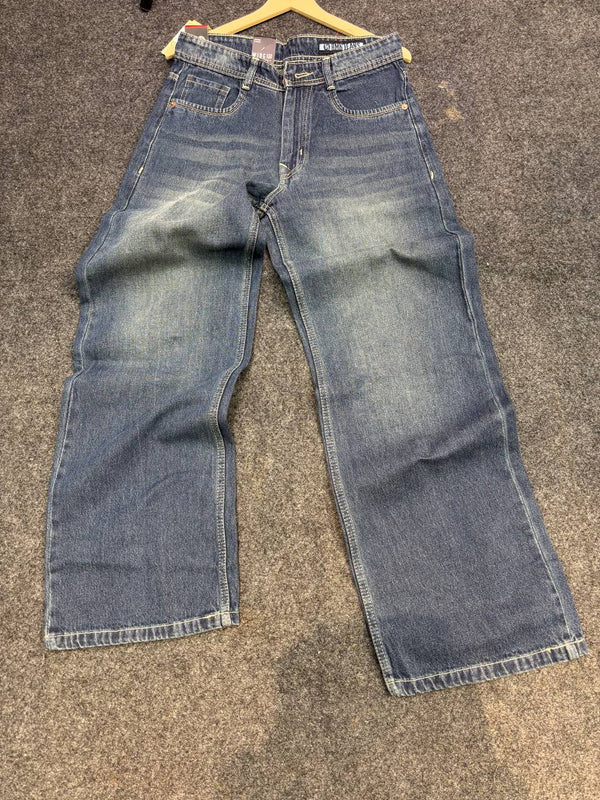 Mid Blue Baggy Fit
